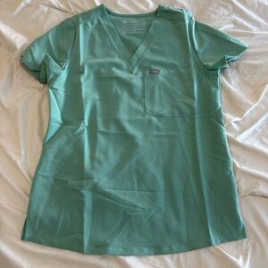 NWT Figs Catarina Scrub Top Jade XS